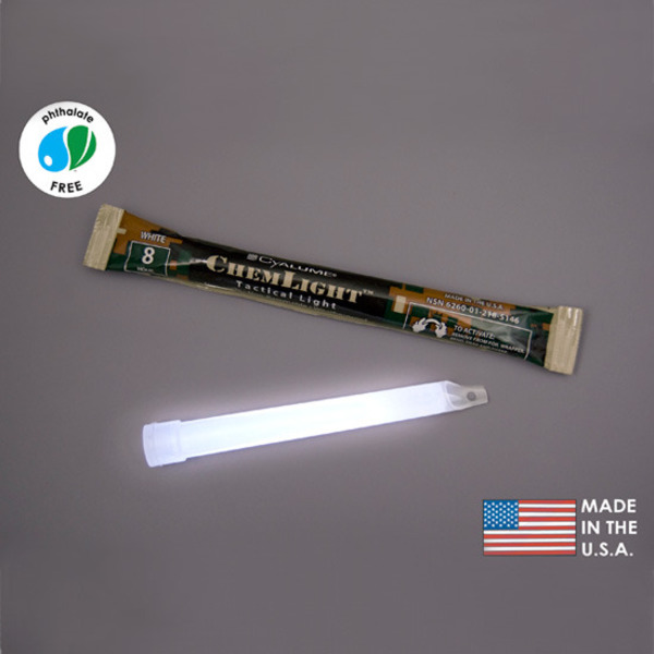 Cyalume 9-51460PF - White - 8 Hours Image