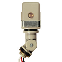 Thermal Type Photocell - Stem and Swivel Mounting - Dusk-to-Dawn - LED Compatible - 120 Volt - Precision Multiple ST-15