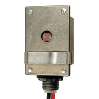 SPST Photocell - Stem Mounting - LED Compatible - 120 Volt - Precision Multiple T-15AL