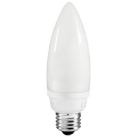 Torpedo CFL Bulb - 9 Watt - 40 Watt Equal - Incandescent Match - 430 Lumens - 2700 Kelvin - Medium Base - 120 Volt - GE 16106