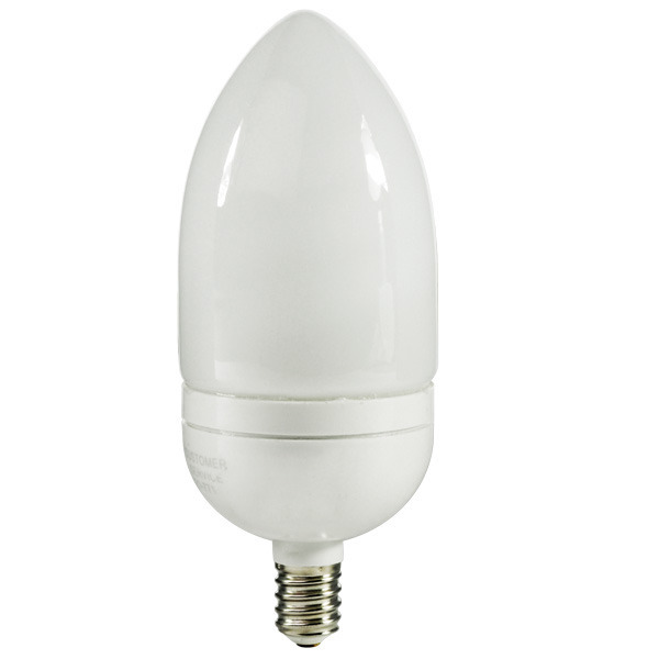 Torpedo CFL - 9 Watt - 40W Equal - 2700K Warm White Image