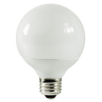 G25 CFL Bulb - 60W Equal - 14 Watt - 3500K Halogen White - 82 CRI - 57 Lumens per Watt - TCP 2G2514-35