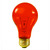 25 Watt - A19 Light Bulb - Transparent Orange Thumbnail