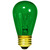 11 Watt - S14 Light Bulb - Transparent Green Thumbnail