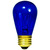 11 Watt - S14 Light Bulb - Transparent Blue Thumbnail