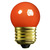 7 Watt - S11 Light Bulb - Opaque Orange Thumbnail