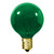 7 Watt - G16 (G50) Light Bulb - Green Thumbnail