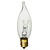 15 Watt - Clear - Bent Tip - Incandescent Chandelier Bulb - 3.6 in. x 1 in. Thumbnail
