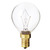 40 Watt - 1.8 in. Dia. - G14 Globe Incandescent Light Bulb Thumbnail