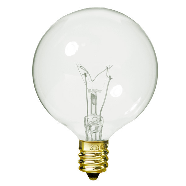Satco A3923 - 40 Watt - G16 Globe Image