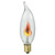 3 Watt - B9.5 Incandescent Chandelier Bulb - Flicker Flame - 3.5 in. x 1.2 in. Thumbnail