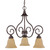 Nuvo 60-2889 (3 CFL) Chandelier Thumbnail
