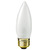 40 Watt - Frost - Straight Tip - Incandescent Chandelier Bulb - 3.9 in. x 1.4 in. Thumbnail