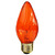 40 Watt - Transparent Amber - Straight Tip - Incandescent Chandelier Bulb - 4.5 in. x 1.7 in. Thumbnail