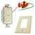 Watt Stopper Legrand RS-150BA-N-I - 180 Deg. PIR Vacancy Sensor with Night Light Thumbnail