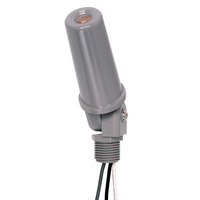 Thermal Type Photocell - Stem and Swivel Mounting - Thin Line for Flood-Spot Fixtures - Dusk-to-Dawn - 120 Volt - Intermatic K4251