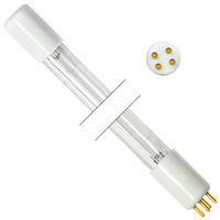4 Pin - Single Ended - UV Germicidal Preheated Lamp - 16 Watt - 13 in. Length - PLT GPH330T5L/4P