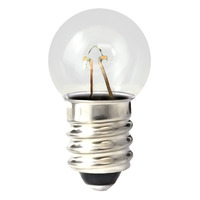 14 Mini Indicator Lamp - 2.47 Volt - 0.3 Amp - G13.5 Bulb - Miniature Screw Base - 10 Pack