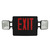LED Combination Exit Sign - Tungsten Lamp Heads Thumbnail