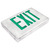 LED Exit Sign - Die Cast Aluminum - Green Letters Thumbnail