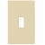 Toggle Wall Plate - Ivory - 1 Gang Thumbnail