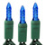 Blue LED String Lights - 23 ft. - Green Wire - M5 Mini - 70 Bulbs Thumbnail