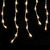 Christmas Icicle Lights - 300 Incandescent Bulbs - White Wire - 26 ft Length Thumbnail