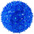 7 in. dia. Blue Starlight Sphere - Utilizes 100 Mini Lights Thumbnail