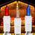 Red, White, Blue Incandescent Icicle Lights - 17 ft. - 150 Mini Lights Thumbnail