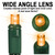 Amber-Orange LED String Lights - 25 ft. - Green Wire - 5mm Wide Angle - 50 Bulbs Thumbnail