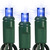 LED Mini Light Stringer - 25 ft. - (50) LEDs - Blue - 6 in. Bulb Spacing - Green Wire Thumbnail