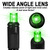 Lime Green Frost LED String Lights - 25 ft. - Black Wire - 5mm Wide Angle - 50 Bulbs Thumbnail