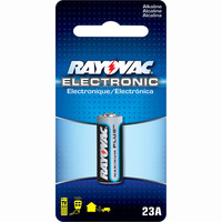 Rayovac - 23A Size - Alkaline Battery - 12 Volt - For Keyless Entry and Remote Controls - 23A-1