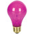25 Watt - A19 Light Bulb - Transparent Pink Thumbnail