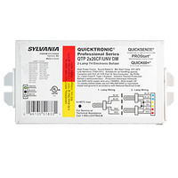SYLVANIA Quicktronic 51833 - (2) Lamp - 26 Watt CFL - 120/277 Volt - Programmed Start - 1.0 Ballast Factor