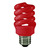 Spiral CFL Bulb - 13 Watt - 60 Watt Equal - Red Thumbnail