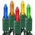 Multi-Color LED String Lights - 25 ft. - Green Wire - M5 Mini - 50 Bulbs Thumbnail