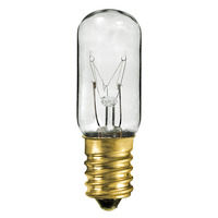 10 Watt - T5.5 Incandescent Light Bulb - Clear - European Brass Base - 60 Volt - PLT IN-0010T5CL