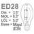 250 Watt - ED28 Thumbnail