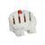 4 Pin 2G11 CFL Socket - Horizontal Snap-In Mount Thumbnail