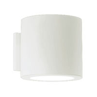 Wall Sconce Housing - White Finish - Uses (1) Cree LED Downlight Fixture with GU24 Base (Sold Separately) - 120 Volt - Cree SC6-WM-GU24