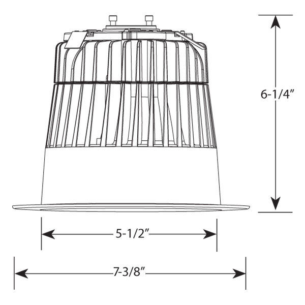 6 in. Retrofit LED Downlight - 12W Image
