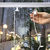 (100) LED Bulbs - (1) Twinkling Curtain Strand Thumbnail