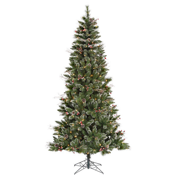 9 ft. x 51 in. Frosted Christmas Tree Image