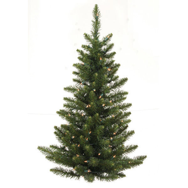 2 ft. Artificial Half Wall Christmas Tree Image