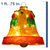 Fiberglass Hanging Holly Bell