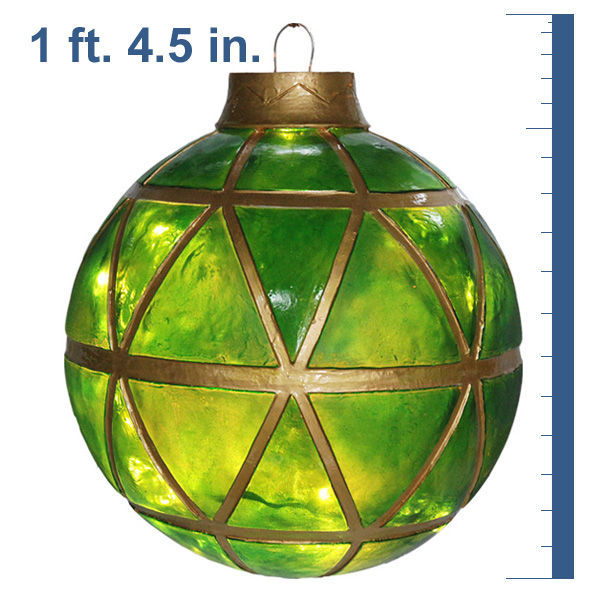 Fiberglass Hanging Mosaic Ball Image