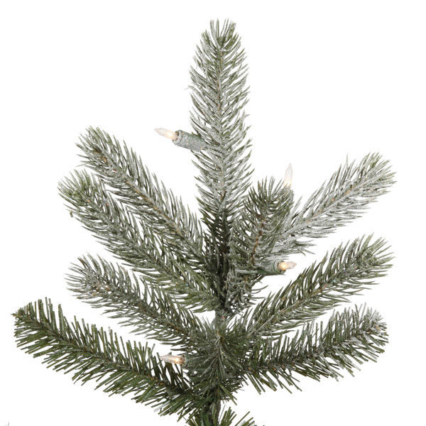 14 ft. x 72 in. Frosted Christmas Tree Image
