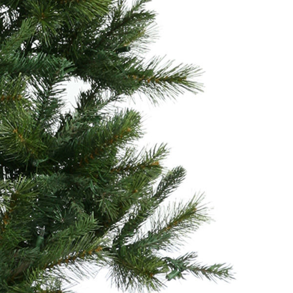 6.5 ft. Artificial Potted Oneco Half Christmas Tree Image