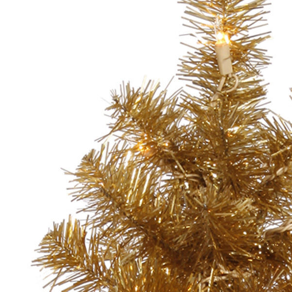 2 ft. x 11 in. Gold Christmas Tree Image
